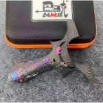 Collectible Titanium Alloy Slingshot with Engraved Pattern