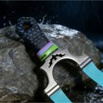 Premium Stainless Steel Slingshot with Anti Slip Grip