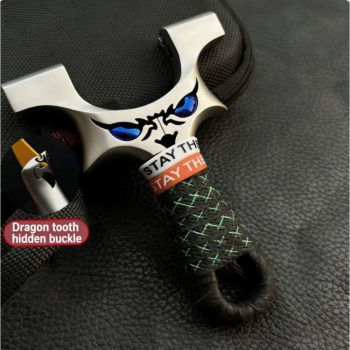 Stainless steel outdoor slingshot for beginners
