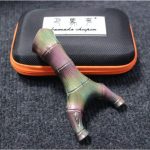 Titanium Alloy Bamboo Carved Outdoor Metal Craft Ornament