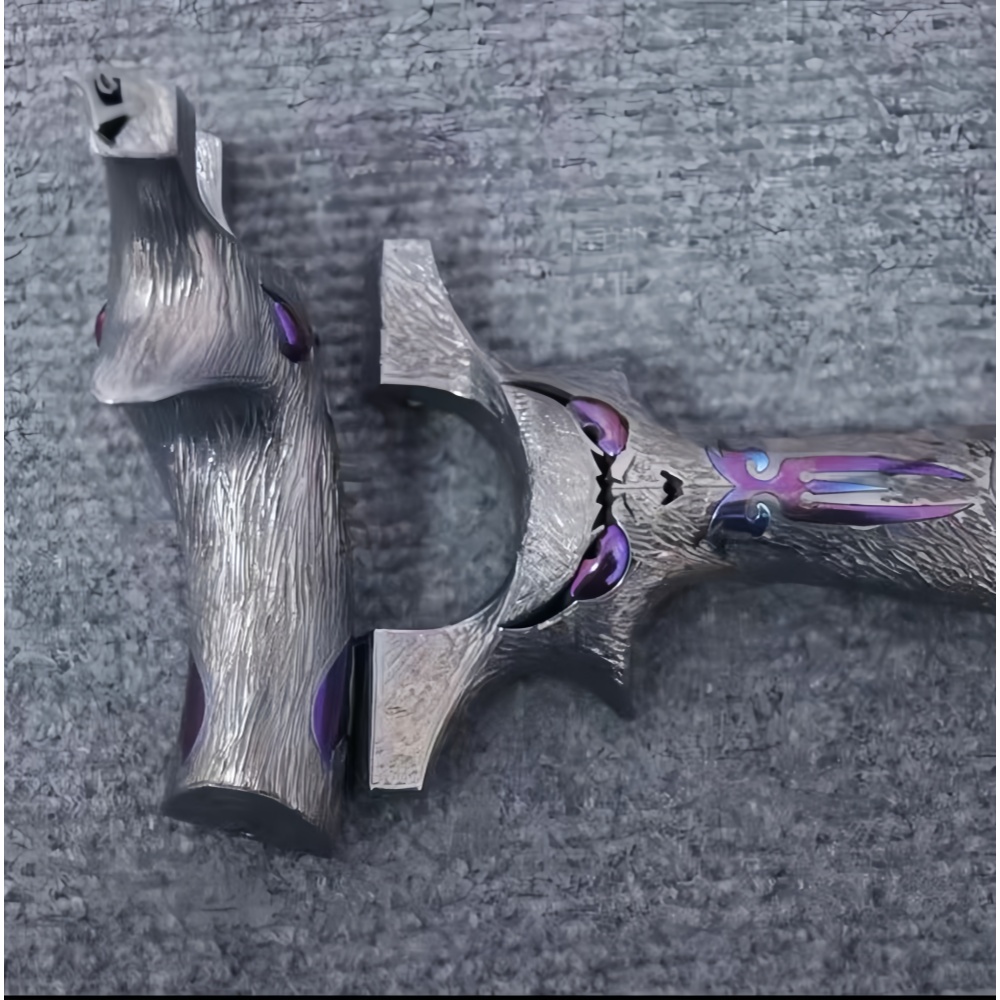 Authentic Titanium Alloy Slingshot for Men and Women Outdoor Competition Authentic Titanium Alloy Slingshot for Men and Women Outdoor Competition