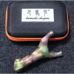 Titanium Alloy Bamboo Carved Outdoor Metal Craft Ornament